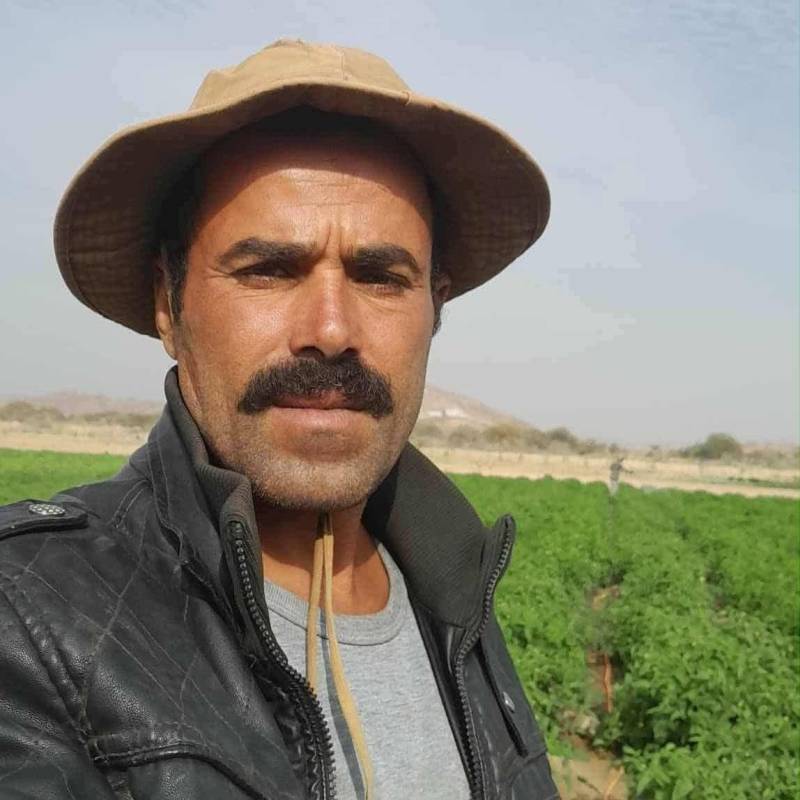 Hassan Al-Yamani, 36, Rawabi area